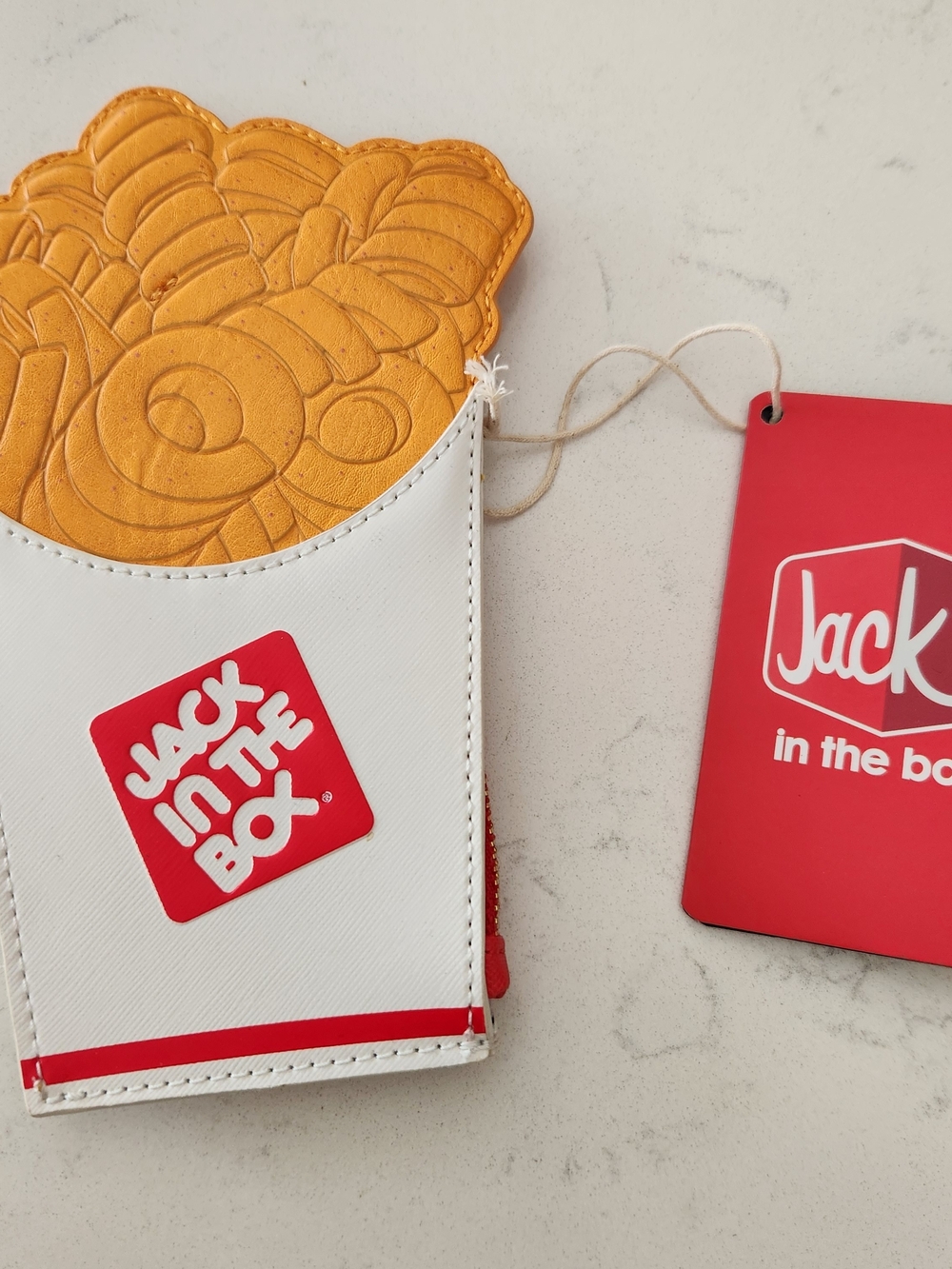Curly fries loungfly card holder wallet jack in the box